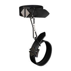 Фіксатори для рук та ніг LOCKINK Wristcuffs/Anklecuffs, чорні, натуральна шкіра SX0837 фото