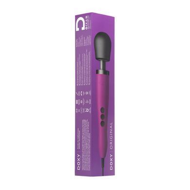 Вибромассажер DOXY Original Purple, очень мощный, питание 220В, пульсирующие вибрации SO1430 фото