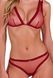 Комплект Passion BELISSANA SET burgundy S SX2912 фото 3