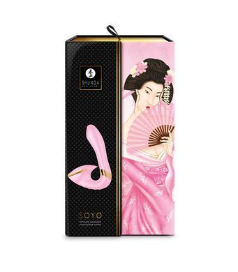 Вагинально-клиторальный вибратор Shunga Soyo Light Pink SO6907 фото