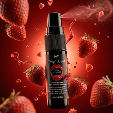Спрей для глубокого минета Intt Deep Throat Oral Spray Strawberry (12 мл) SX4735 фото