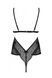 Боди Passion AMBERLY BODY black, XXL/XXXL, открытая спина, низ стринги SX0457 фото 4