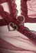 Комплект Passion BELISSANA SET burgundy XL SX2913 фото 12