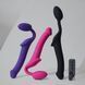 Безремневой страпон с вибрацией Strap-On-Me Vibrating Fuchsia M, диаметр 3,8 см, пульт ДУ, регулируемый SX2571 фото 9