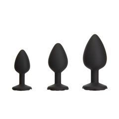 Набор силиконовых анальных пробок BMS Roses Til&rsquo; Dawn Silicone Anal Plug Kit (повреждена упаковка!!!) SX3150-R фото