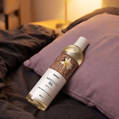 Масажна олія Satisfyer Massage Oil Vanilla 250 мл SX2707 фото