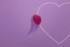 Вибратор в трусики FairyGasm HeartGem violet, на магните, пульт ДУ SX0630 фото 9