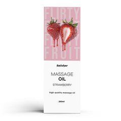 Массажное масло Satisfyer Massage Oil Strawberry 250 мл SX2709 фото