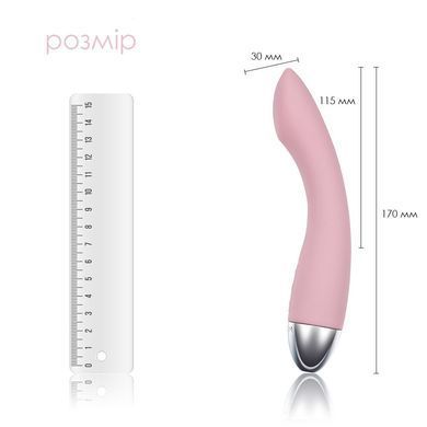 Вибратор для точки G с интеллектуальным режимом Svakom Amy Pale Plink SO4823 фото