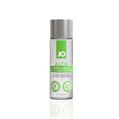 Змазка на водній основі JO H2O Organic Aloe (60 мл), зволожувальний та заспокійливий ефект SX0721 фото