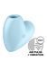 Вакуумний стимулятор-серце з вібрацією Satisfyer Cutie Heart Blue SO6287 фото 2