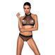 Белье с открытым доступом Passion MOONLIGHT SET S/M black, топ, стринги SO8452 фото 1