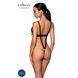 Боди из экокожи Passion CELINE BODY XXL/XXXL, black, с доступом, открытый SO6405 фото 2