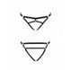 Трусики-стринги из стреп Passion Exclusive KELIS THONG S/M, black PS27505 фото 5