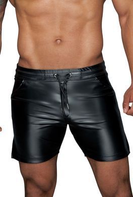 Мужские шорты с мокрым эффектом Noir Handmade H061 Powerwetlook shorts, S SX0103 фото