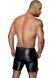 Мужские шорты с мокрым эффектом Noir Handmade H061 Powerwetlook shorts, S SX0103 фото 3