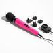Вибромассажер DOXY Die Cast Massager Hot Pink, очень мощный, питание 220В, металлический корпус SX2456 фото 4