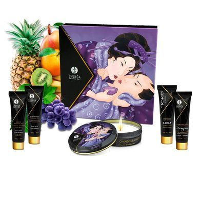 Подарочный набор Shunga Geishas Secrets &ndash; Exotic Fruits для шикарной ночи вдвоем SO7823 фото