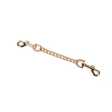 Наручники з ланцюжком Liebe Seele Black Organosilicon Wrist Cuff, екошкіра SO9485 фото