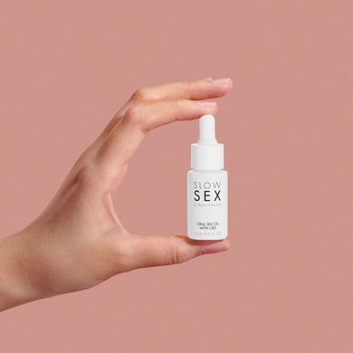 Масло для орального секса Bijoux Indiscrets Slow Sex Oral Sex Oil CBD (15 мл) SO9339 фото