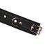 Наручники з ланцюжком Liebe Seele Black Organosilicon Wrist Cuff, екошкіра SO9485 фото 5