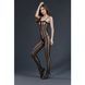 Прозорий бодістокінг Moonlight Model 03 XS-L Black, з доступом SO8202 фото 2