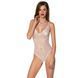 Боди с ажурным декором и открытым шагом Passion URSULA BODY XXL/XXXL, white SO5834 фото 1