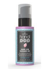 Вкусный гель для изысканных мануальных и оральных ласк Sensuva &mdash; Handipop Cotton Candy (59 мл) SO9820 фото