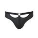 Мужские слипы с вырезами Passion 041 SLIP JOE XXL/XXXL Black, экокожа, открытые ягодицы SO7596 фото 5