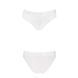 Трусики с широкой резинкой и кружевом Passion PS001 PANTIES M, white SO4172 фото 4