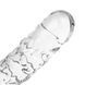 Скляний фалоімітатор Gildo Textured Glass Dildo No. 36 SX5026 фото 8
