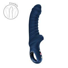 Вібратор для точки G Fun Factory TIGER Nightblue, ребристий, підходить для анальної стимуляції SX4308 фото