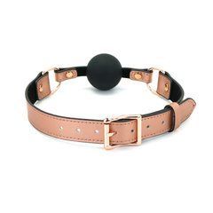 Кляп Liebe Seele Rose Gold Memory Ball Gag SO9493 фото