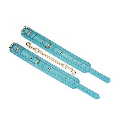 Поножи Liebe Seele Blue Lamb Leather Ankle Cuffs with Velvet Lining SX4845 фото