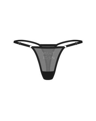 Трусики Obsessive Violami Sin thong L/XL SX3635 фото