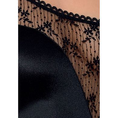 Распродажа!!! Боди-монокини с глубоким декольте PETRA BODY black XXL/XXXL &mdash; Passion Exclusive PS23102 фото