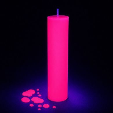 Свічка для WaxPlay Feral Feelings UV-neon 15 см Neon Pink SX5180 фото