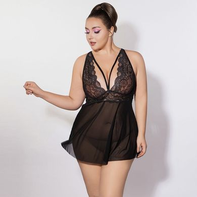 Платье JSY P61151 Black Plus Size SX1871 фото